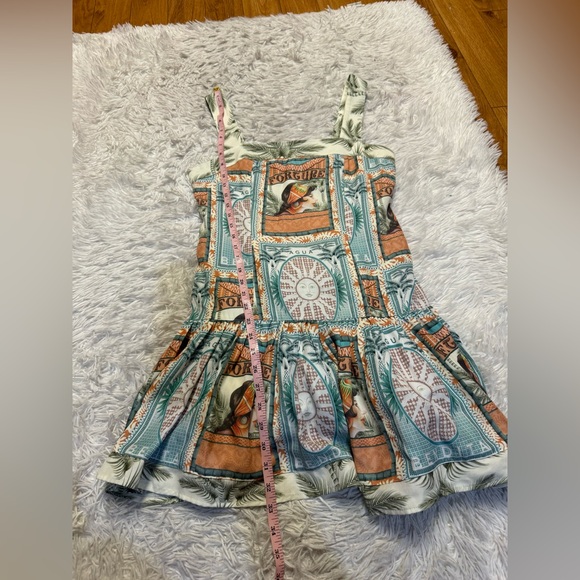 Agua Bendita Multicolor Printed Dress - Picture 14 of 16